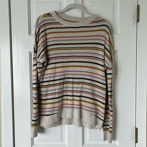 REI women’s  striped sweater
